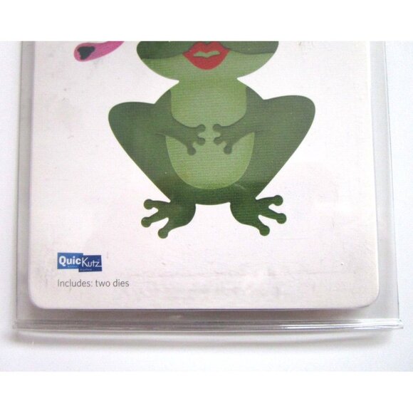 QuicKutz "Pin the Lips on the  Frog"- 2 Die Cuts "REV 0163D Revolution Die" 2008 - Picture 3 of 7